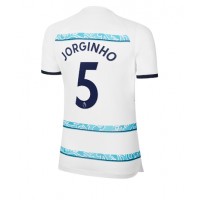 Chelsea Jorginho #5 Fotballklær Bortedrakt Dame 2022-23 Kortermet